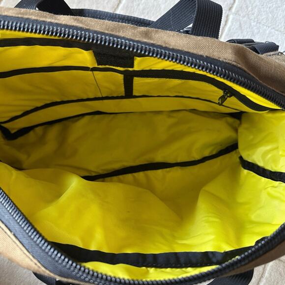 Topo Designs Olive Green Mountain Briefcase Messenger Laptop Bag Backpack - Picture 7 of 7